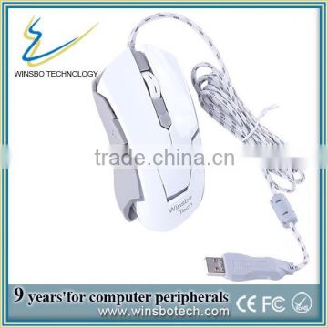 6D Wired with Colorful Flash Gaming Mouse,USB Computer Mouse