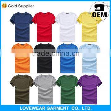 Professional factory cheap price high quality customized OEM service export t shirt men 2015