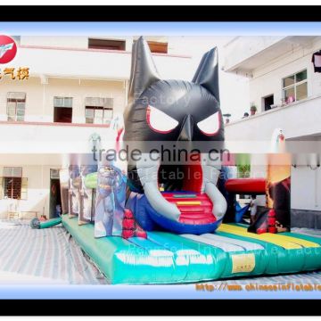 inflatable bouncy slide for kid,batman inflatable obstacle course