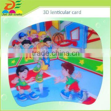 custom lenticular 3d laser greeting card