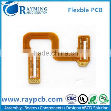 slot flexible pcb with plated gold