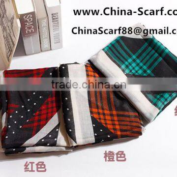 Wholesale Dot Viscose Scarf photo-5