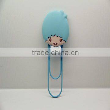 The Dongguan factory manufacture custom design silicone bookmark