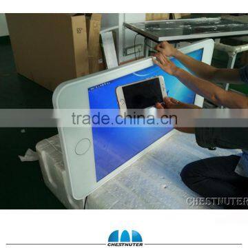 CAD042 Smartphone design 42 inch LED advertising touch screen video player