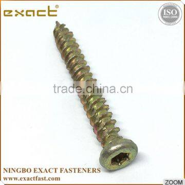 Zinc White Zinc Yellow Small Head Torx Recess Concrete Screw photo-2