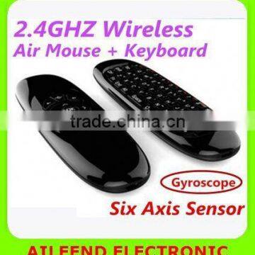 c120 For Android PC Keyboard Remote Air mouse air mouse laser remove control