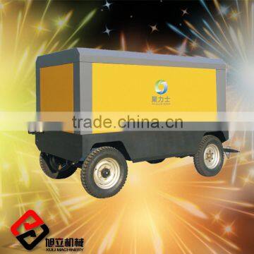 Electric Portable Screw Air Compressor Truck