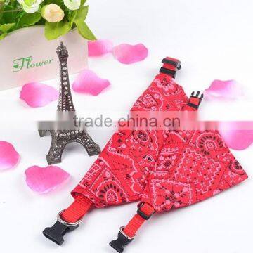 Hot Sale New Adjustable Pets Leashes And Collars Bandana Neck Scarf Buckles For Dog Puppy Cat Collars photo-3