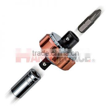 Dual Head Slim Palm Ratchet For Socket & Bit / Auto Repair Tool / Hand Tool