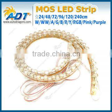 72 leds Great wall LED strip, silicone rubber led strip light