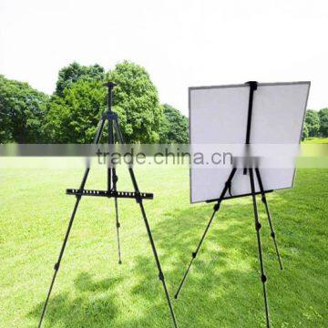 drawing pad telescopic black lightweight tripod painting easel