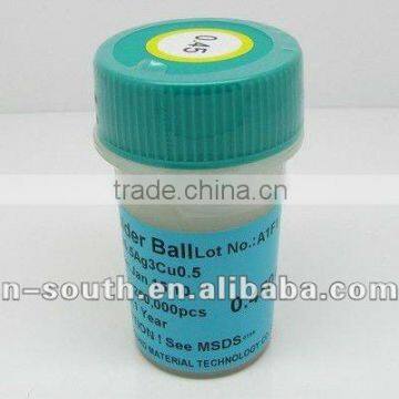 BGA Solder Balls 0.45MM 250K Pc/BOTTLE Environmental (lead-free) Ball