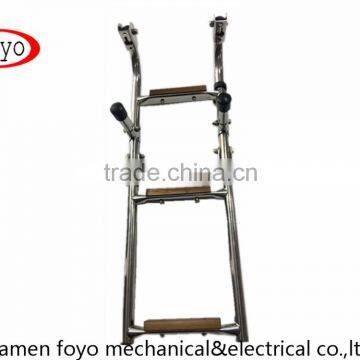 Stainless Steel 304/316 Boarding Ladder With Teakwood Pedals photo-3
