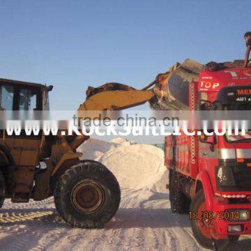 Road Salt in Bulk 98-99% purity (white color - low moisture - Siwa EGYPT)