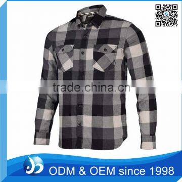 Custom Plaid and Floral Flannel Shirt