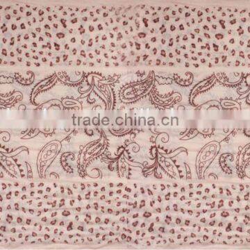 Leopard Paisley Design Hot Selling 100 Cotton Hijab photo-3
