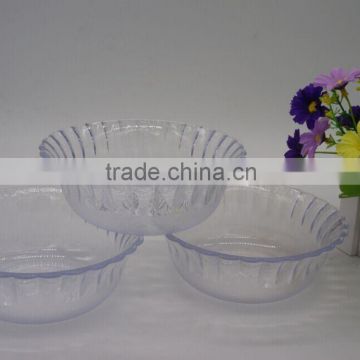 Promotional clear plastic ice cream bowl factory