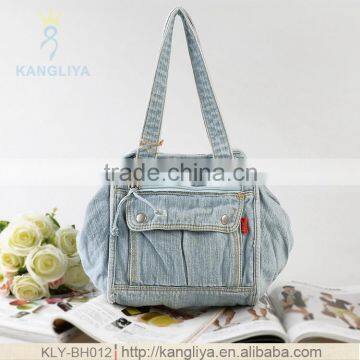 New Model Jeans Shoulder Bag Cowboy Handbags Woman Jean Bags