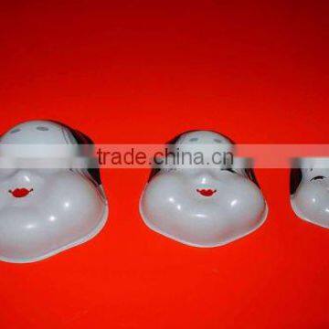 Plastic blister mask, PVC blister mask