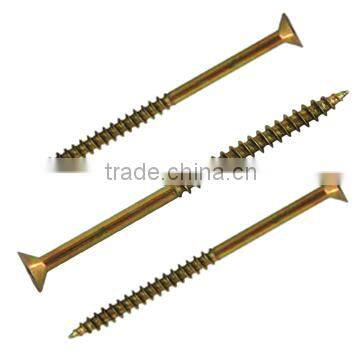 Flat head chipboard screw DIN7505