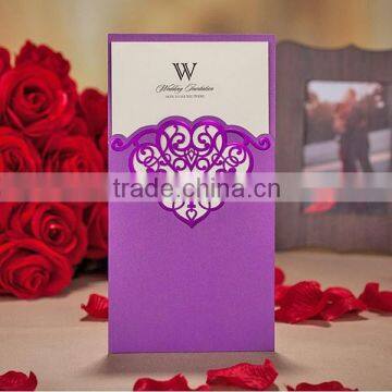 Chinese Type More Colors Wedding Invitation Card