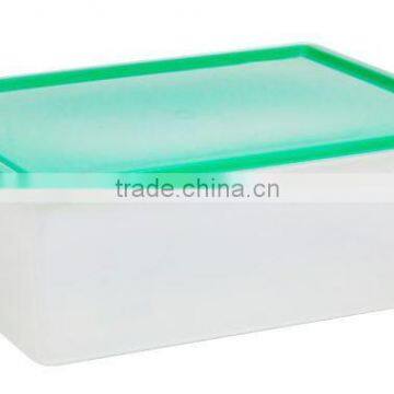 PLASTIC RECTANGULAR CONTAINER WITH LID 5659