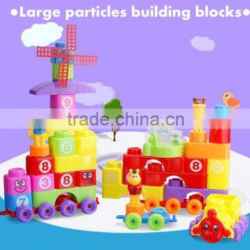 Funny children plastic building blocks