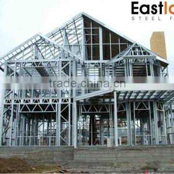  best selling Eastland prefabricated steel frame light steel structure villa