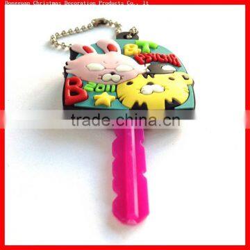 qute cartoon silicone key cover