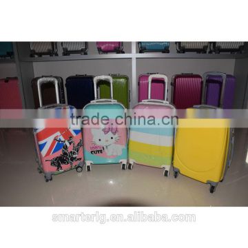 factory producing print PC zip frame trave trolley luggage case