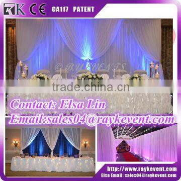 2016 new products pipe and drape used pipe and drape wholesale wedding pipe and drape from China factory