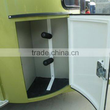 2 Horse Straight Load Deluxe Horse Floats With Kitchenette Bunk Beds Inside photo-4