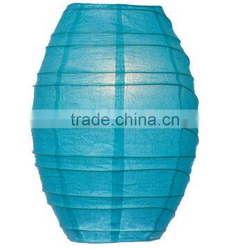 Wholesale Turquoise Blue 10 Inch Cocoon Premium Paper Lantern