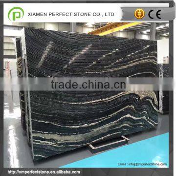 Black project marblea slab cut to size for china factory marble