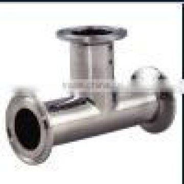 Sanitary Stainless Steel Clamp Tee