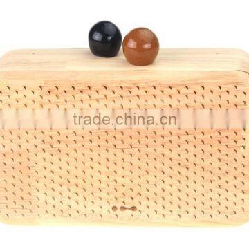 New products wood box clutch bag purse