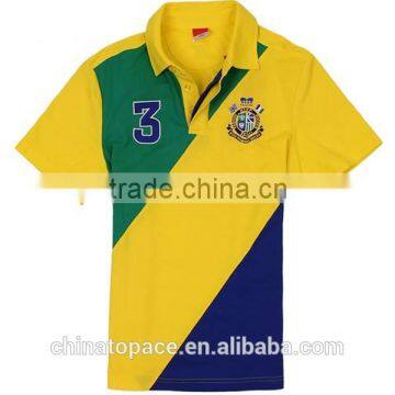High Quality Custom Design Color Combination Sports Polo t Shirt for Men photo-2
