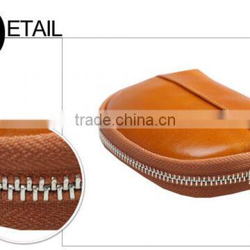 Simple leather coin bag reasonable small bag Since 1997