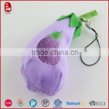 Factory Wholesale Stuffed Vegetables Cute Plush Keychain photo-2