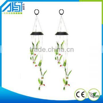 Top selling dragonfly solar wind chime light