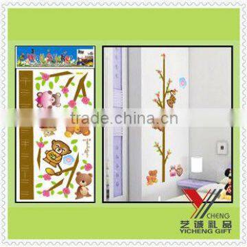 new design Tree shape wall stickers wall paper for kids