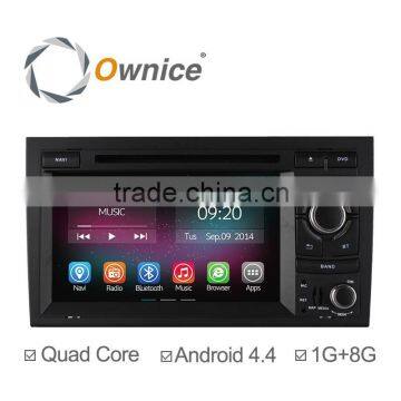 Ownice C200 Quad Core Android 4.4 Car GPS Navigation for Audi A4 S4 RS4 Support OBD2 3G DVR