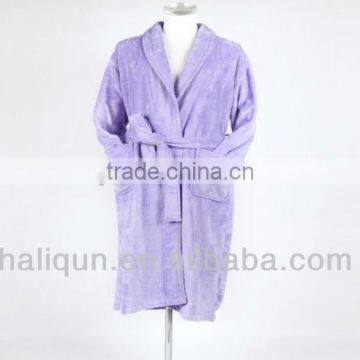 Purple Bathrobe Women 5 Star Hotel Bathrobe