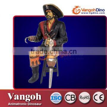 VGQT36-playground decoration pirate statue