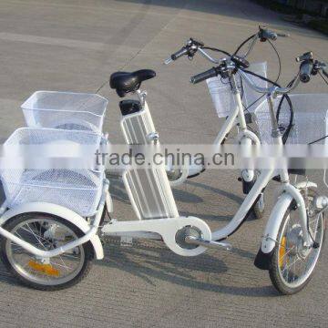 import 250W 36V three wheel electric cargo bicycles from china