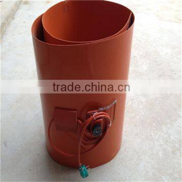 Certificated silicone band oil drum heater, silicone flexible heater