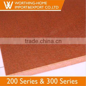 Embossed Stainless Steel Sheet 201 For Fire Resistant Decorative Wall Panel