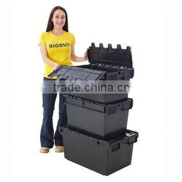 Eco-Friendly Feature Material plastic storage box with lid