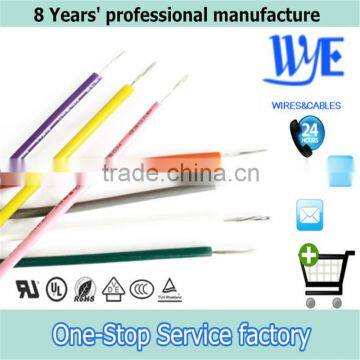 Teflon insulating PTFE / PFA/FEP electrical cable wire