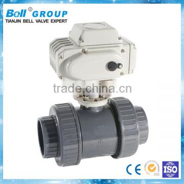 health class plastic ball valve by mini motor control